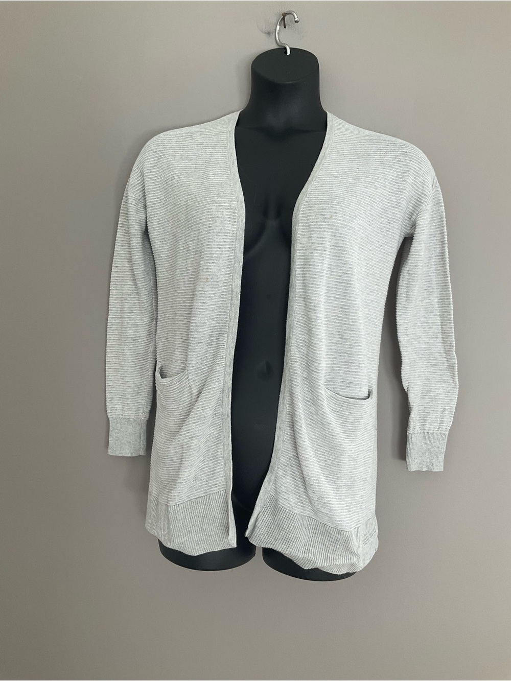 Marled by Reunited Clothing Gray Cardigan